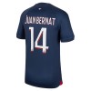 Maglia ufficiale Paris Saint Germain 2023-24 Juan Bernat 14 Casa per Uomo